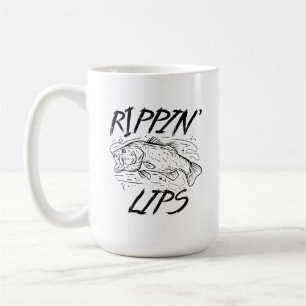 Taza De Café Pesca y labios de riñón