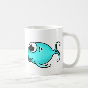 Taza De Café Pescado azul