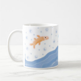 TAZA DE CAFÉ "PESCADO BAILANTE"