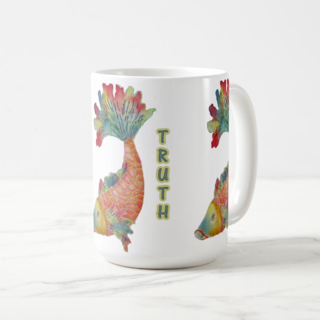 Taza De Café Pescado de Coi Mug (Anverso derecho)