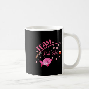 Taza De Café Pescado De Equipo Con Camisas Pescando Género Reve