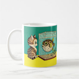 Taza De Café Pescado de gato y puffer