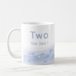 Taza De Café Pescado de mar azul, cerdo de 2 años