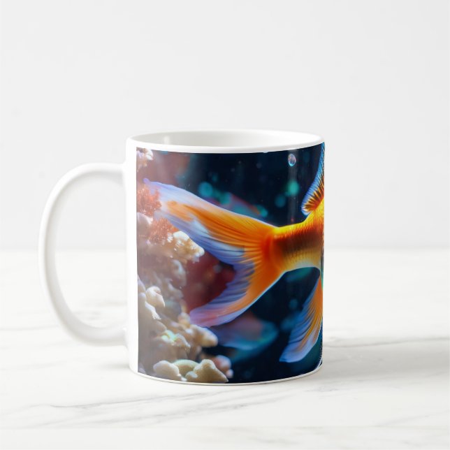 Taza De Café Pescado de oro (Izquierda)
