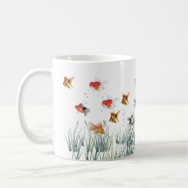 Taza De Café Pescado de oro