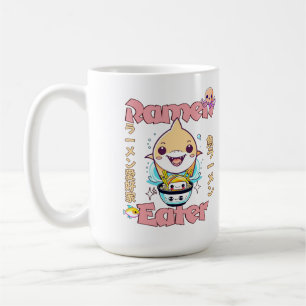 Taza De Café Pescado de tiburón Ramen Eater - ¡Amantes de la co