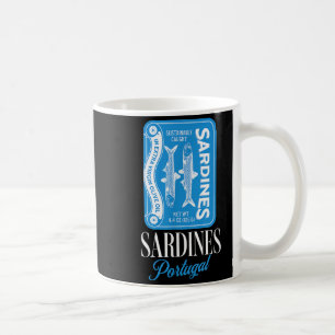 Taza De Café Pescado enlatado sardinas enlatadas pescado enlata