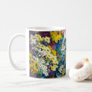 Taza De Café Pescado, frutas y flores por Kathryn Evelyn Cherry