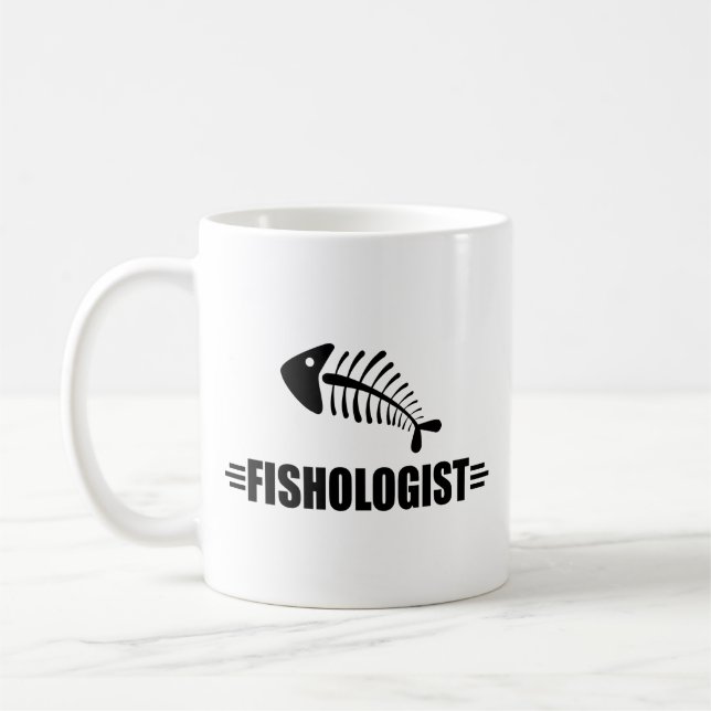 Taza De Café Pescado gracioso (Izquierda)
