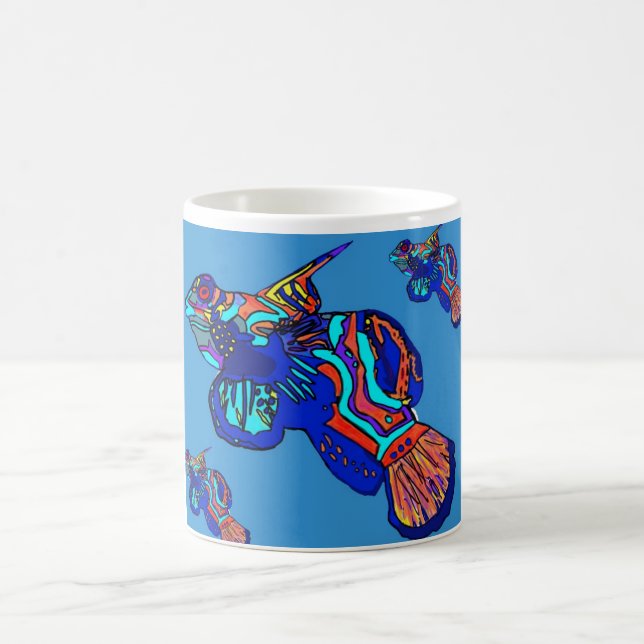 Taza De Café Pescado mandinés (Centro)