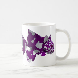 Taza De Café Pescado morado