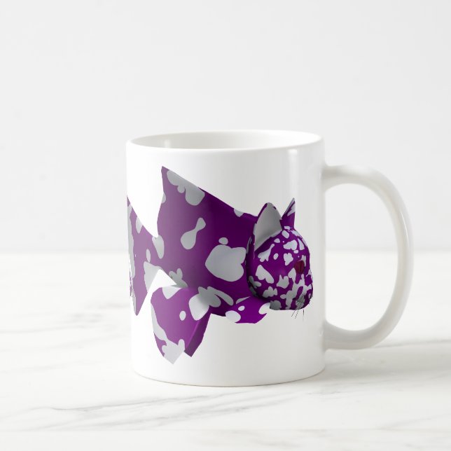 Taza De Café Pescado morado (Derecha)