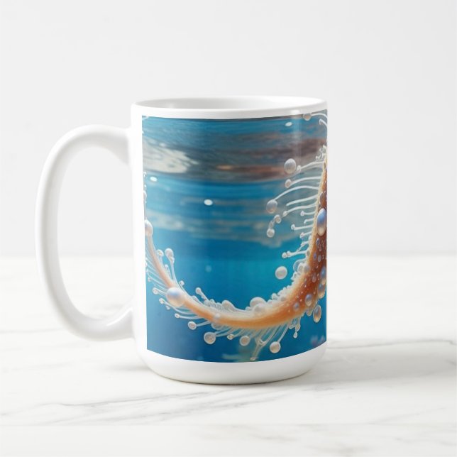 Taza De Café Pescado nadador (Izquierda)