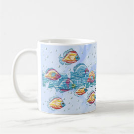 Taza De Café Pescado paraíso