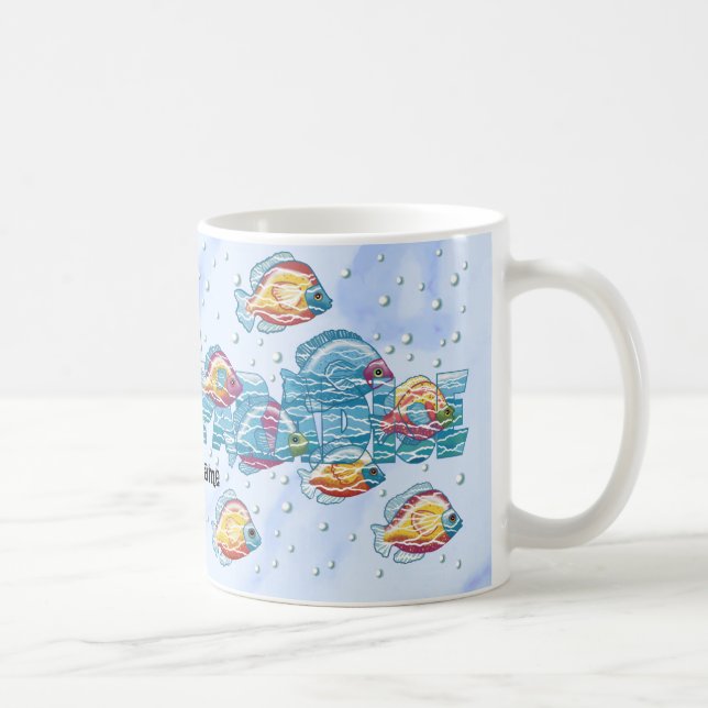 Taza De Café Pescado paraíso (Derecha)