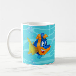 Taza De Café Pescado personalizado FriendFish