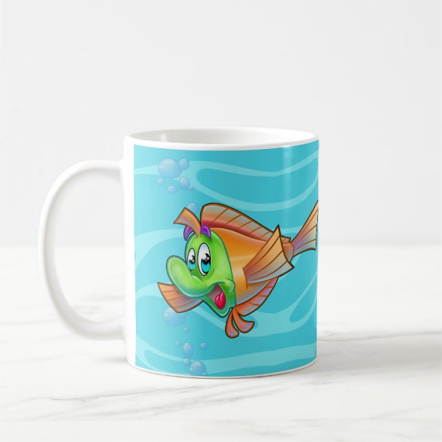 Taza De Café Pescado personalizado FriendFish (Izquierda)