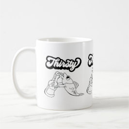 Taza De Café Pescado sediento