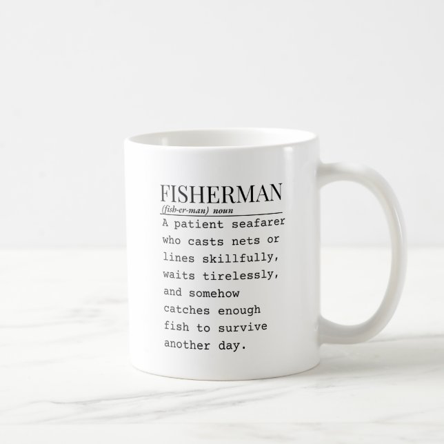 Taza De Café Pescador (Derecha)