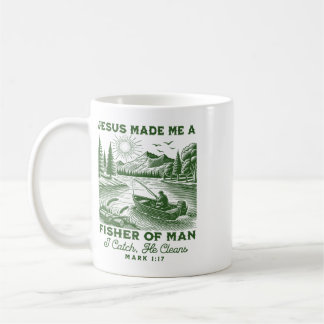 Taza De Café Pescador De Hombres Marcos 117 Escritura Cristiana