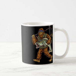 Taza De Café Pescador de lubina de boca grande Byss Bigfoot 1