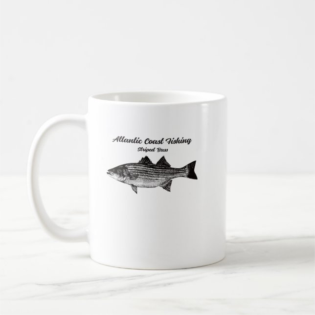 Taza De Café Pescador de peces de raya (Izquierda)