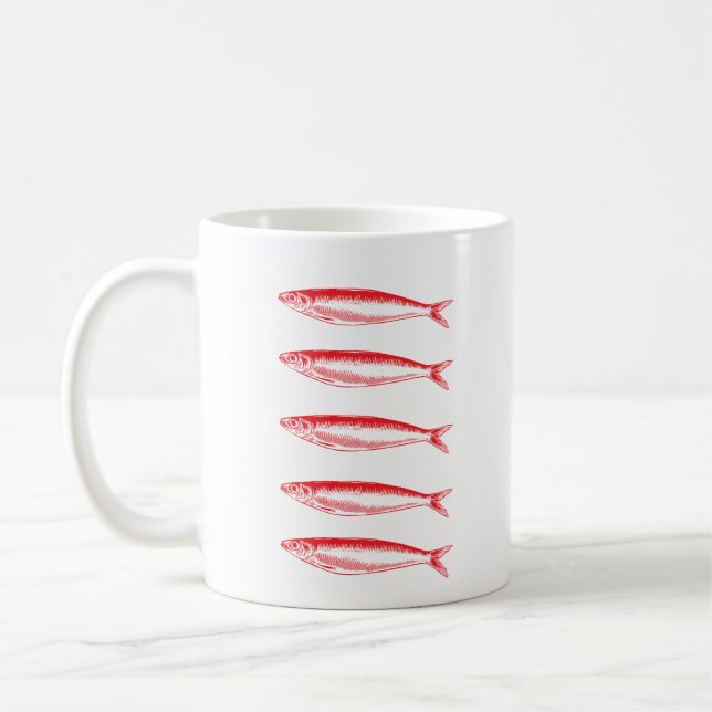 Taza De Café Pescador de Sardines (Izquierda)