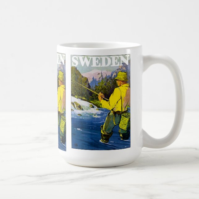Taza De Café Pescador de Suecia (Derecha)
