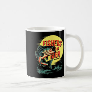Taza De Café Pescadores Cristianos De Hombres Mateo 4 19 Verso
