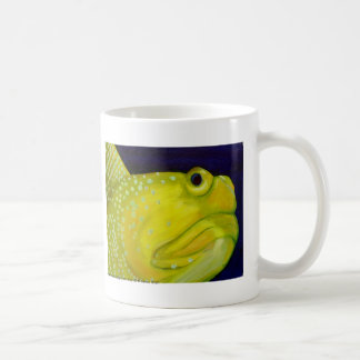 Taza De Café Pescados amarillos del gobio del vigilante