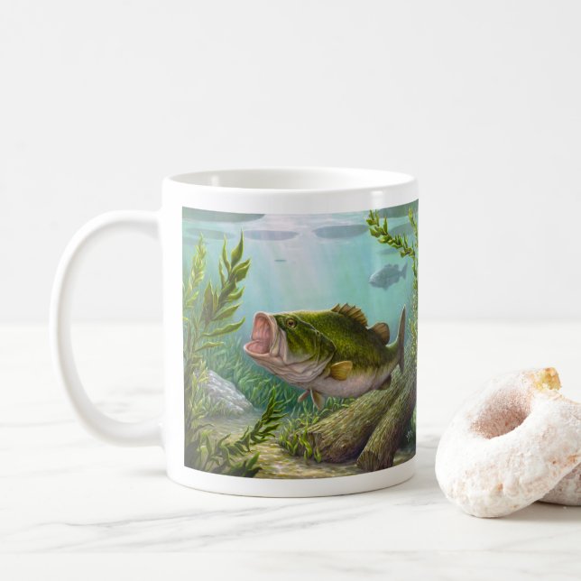 Taza De Café Pescados bajos (Con donut)