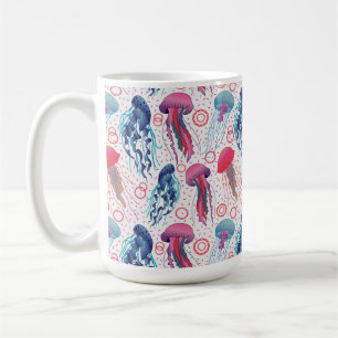 Taza De Café Pescados coloridos de gelatina