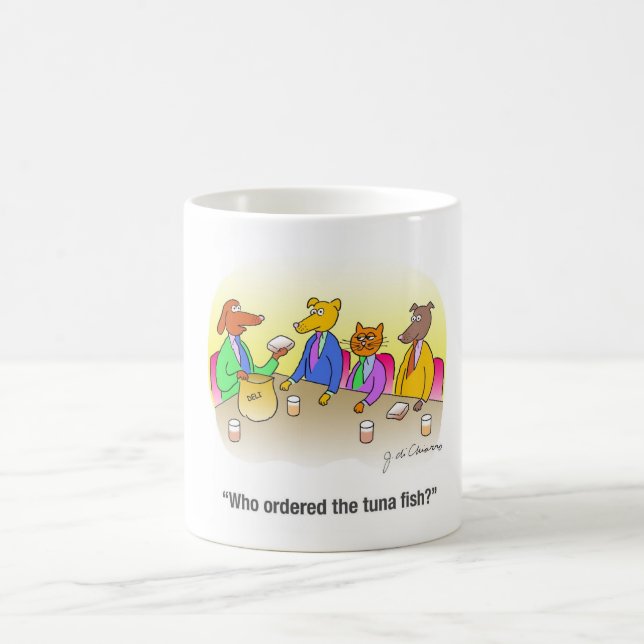 Taza De Café Pescados de atún (Centro)