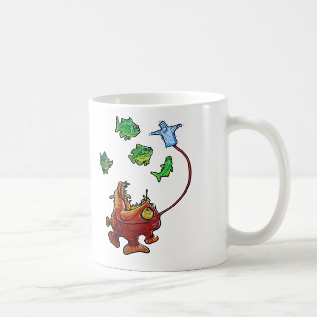 Taza De Café Pescados de la linterna de Jebus (Derecha)