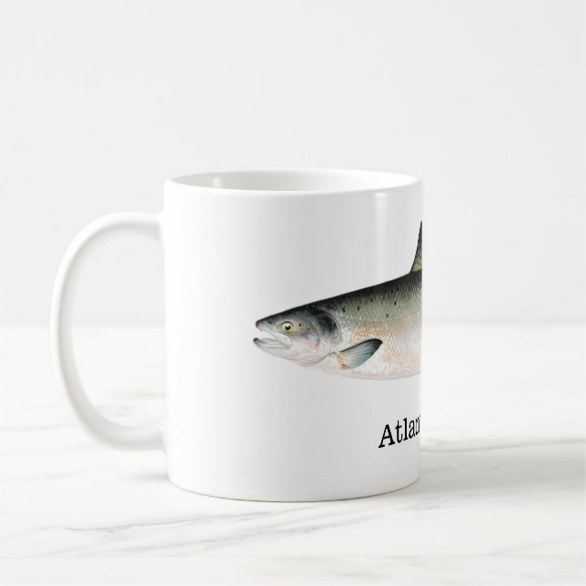 Taza De Café Pescados del salmón atlántico (Izquierda)