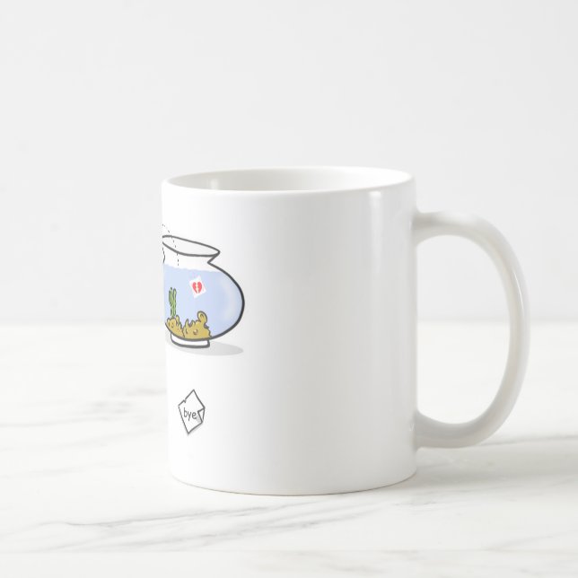 Taza De Café pescados divertidos (Derecha)
