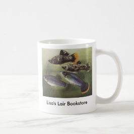 Taza De Café Pescados - Mollies - promo de la librería de los