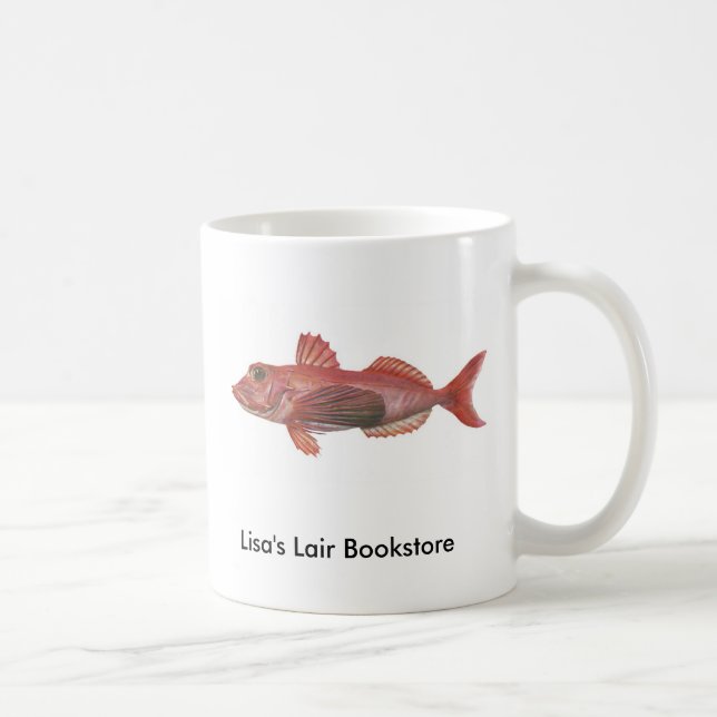 Taza De Café Pescados - promo Agudo-Beaked de la librería del (Derecha)