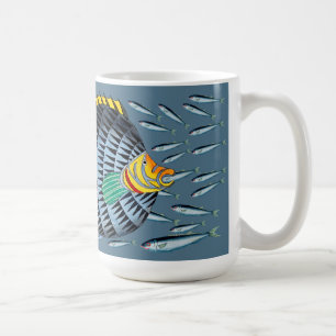 Taza De Café Pescados tropicales