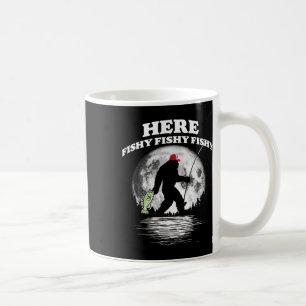 Taza De Café ¡Pescando de Noche con Bigfoot Byss! Aquí está el