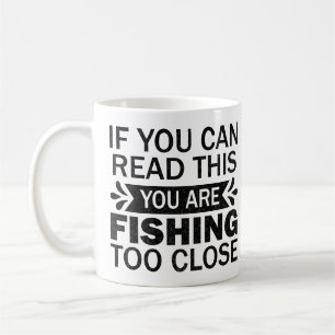 Taza De Café Pescar para cerrar el padre pescador dichos sarcás