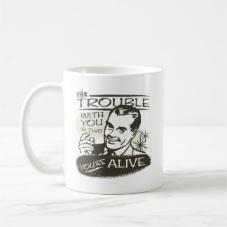 Taza De Café Pesimista divertido