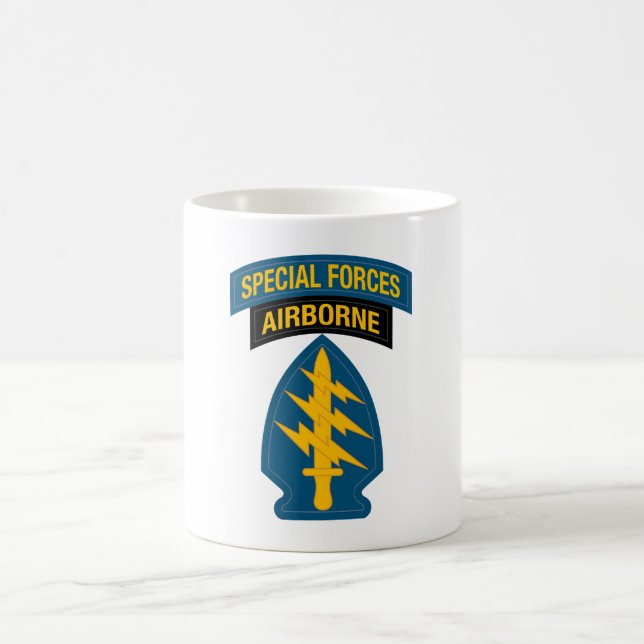 Taza De Café Pestaña aérea de las fuerzas especiales (Centro)