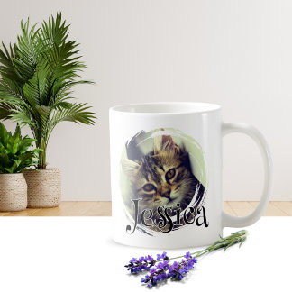 Taza De Café Pet Custom Photo, Name Mug Design
