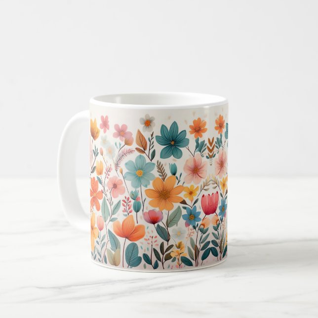 Taza De Café Petal Bliss Mug (Anverso izquierdo)
