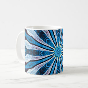 Taza De Café Petales azules