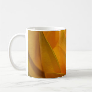 Taza De Café Pétalos de rosa amarillos