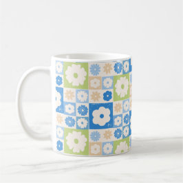 Taza De Café Pétalos en Silencio 06. Patrón floral.