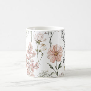 Taza De Café Pétalos Serenos