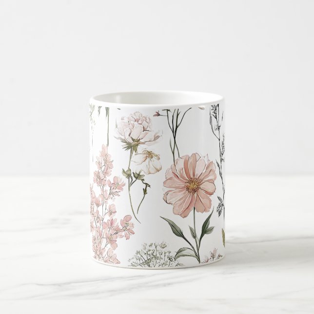 Taza De Café Pétalos Serenos (Centro)